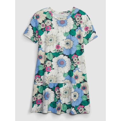 GAP Бебешка флорална рокля GAP GAP | Zelen | Момичешки | 104/110