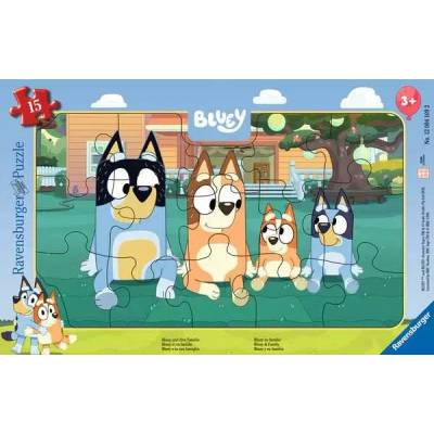 Ravensburger - Puzzle Bluey and Family - 1 - 39 piese