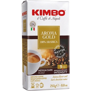 KIMBO Мляно кафе Kimbo AROMA GOLD 100% ARABICA 250 гр (1010211)
