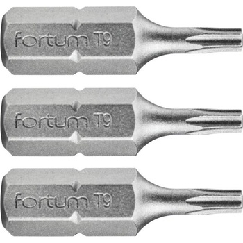 Fortum Връх FORTUM TORX, комплект от 3, T 9 x 25 мм, S2 4741409 (4741409)