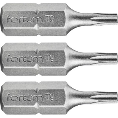 Fortum Връх FORTUM TORX, комплект от 3, T 9 x 25 мм, S2 4741409 (4741409)