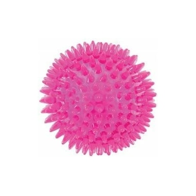 Zolux Ball pop s ostňami ružová 8 cm