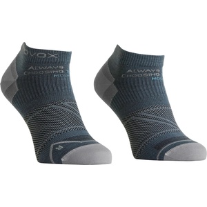 Ortovox Дамски туристически чорапи Ortovox Women's Alpine Light Low Socks Walking socks - Dark Arctic Grey - размер 35-38 (EU) (207-1396-0111)