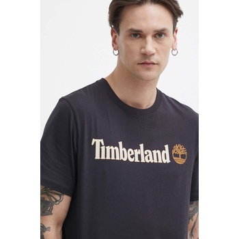 Timberland Памучна тениска Timberland в черно с принт TB0A5UPQ0011 (TB0A5UPQ0011)