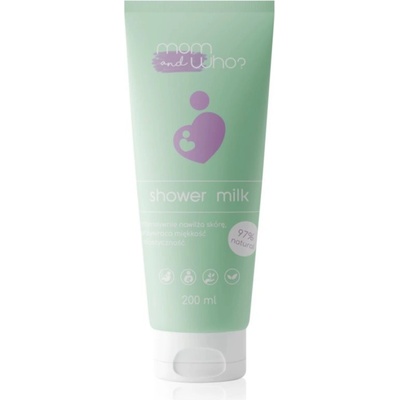 Nacomi Mom & Who sprchové mlieko pre tehotné ženy 200 ml