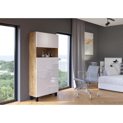 BIM Homi dub burgundský / bílý lesk – Hledejceny.cz