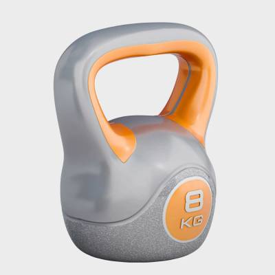Gorilla Sports kettlebell vinylová, 8 kg