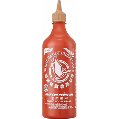 Flying Goose Chilli omáčka Sriracha s extra cesnakom 730 ml