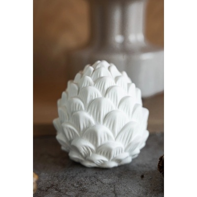 Keramická dekorace šiška Berghamn White 10 cm Storefactory Scandinavia