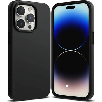 Image 1 of Ringke Soft Silicone Case - силиконов (TPU) калъф за iPhone 14 Pro Max (черен)