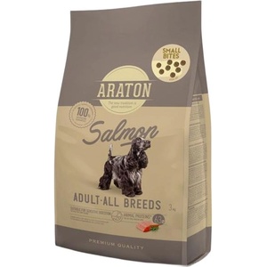 ARATON Dog Adult Small Salmon 3 kg