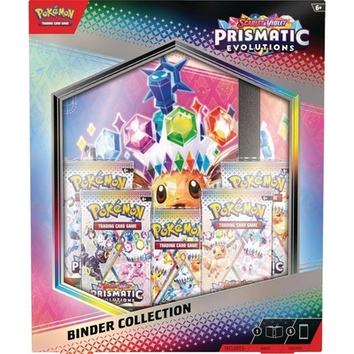 Pokémon TCG: Prismatic Evolutions Binder Collection – Zboží Dáma