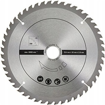 Scheppach Sada 2 pilových kotoučů 254 mm