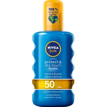 Image 1 of Nivea Sun Слънцезащитен спрей Protect & Dry, SPF50, 200 ml
