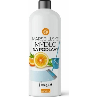 Nanolab Marseillské mydlo na podlahy Pomaranč 1000 ml