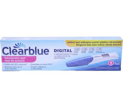 Clearblue 9 tehotenský test