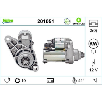 Startér VALEO 201051