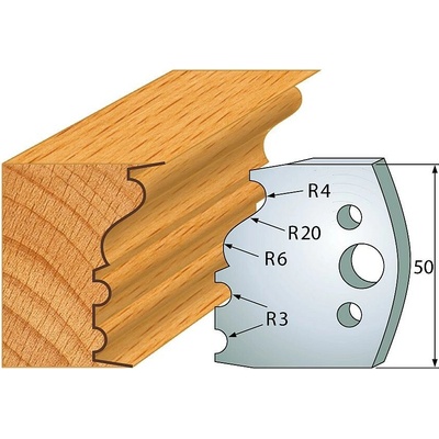 IGM profil 513 - pár nožů 50x4mm SP