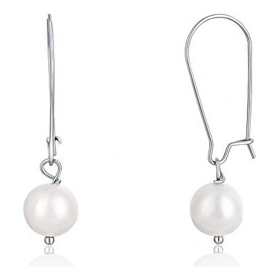 JwL Luxury Pearls oceľové náušnice s pravými perlami JL0614