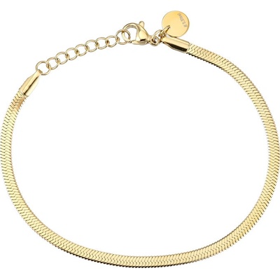 Free Style náramek hádek z chirurgické oceli BSS1000 Zlatá