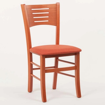 ITTC Stima Verona s čalouněným sedákem Třešeň / Lux terracotta 10