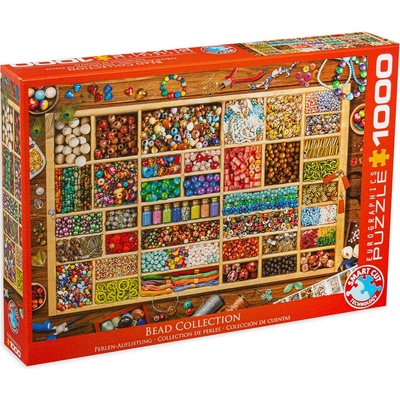 EUROGRAPHICS Пъзел Eurographics от 1000 части - Колекция от мъниста (60005528)