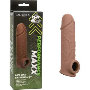  Силиконов пенис удължител, 18, 5см. - Performance Maxx Brown (D-239405)