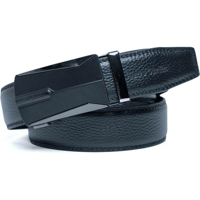 Pierre Cardin kožený panský opasek 554 NERO černá 554-hy08-NERO
