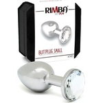  Метален плъг с безцветни кристали, 7, 3см. - Butt Plug Metal (RIM0007493)