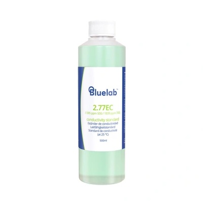 Bluelab EC 2.77 500ml - калибриращ разтвор за тестер за проводимост
