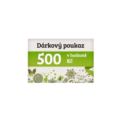 Dárkový poukaz v hodnotě 500 Kč AJSHOP.cz
