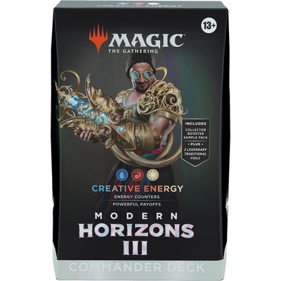 Wizards of the Coast Magic the Gathering Modern Horizons 3 Commander Deck Creative Energy