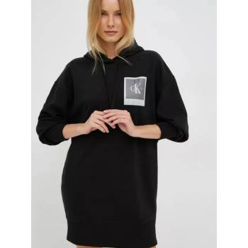 Calvin Klein dámské teplákové šaty černé