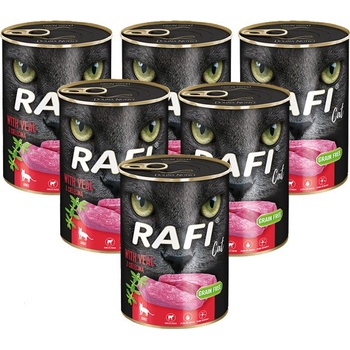 Rafi Cat Adult Grain Free s teľacím 400 g