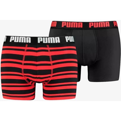 Puma STRIPE 1515 BOXER 2P 907433 05 červená