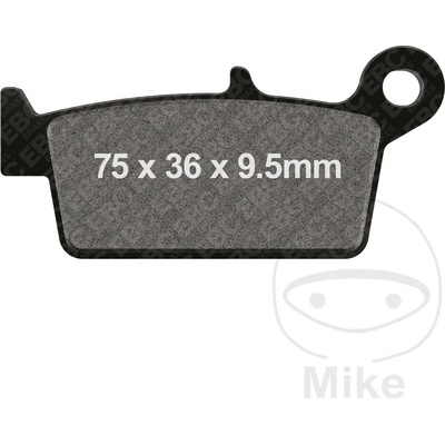 EBC brzdové destičky Sinter HH Scooter EBC HERCULES SR 80 SAMBA 94-95, HONDA SRX 50 SHADOW 98-99, SRX 90 IT SHADOW 98-00, PEUGEOT SV 50 M DT 97-98, SV 80 93-95, SV 80 L 96, SACHS SR 80 SAMBA 96