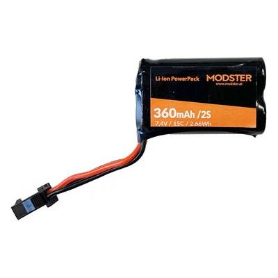 MODSTER Батерия Modster LiIon Battery 2S 360 mAh 7.4V Vector SR 30 SM-Connector MD10078 (MD10078)