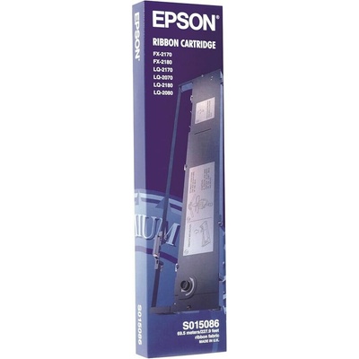 Epson C13S015086, čierna, originálna farbiaca páska