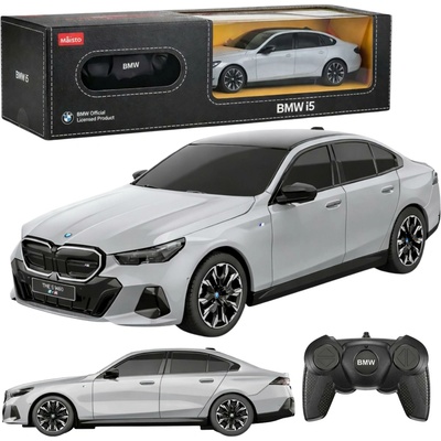 Rastar RC model BMW i5 sivý diaľkovo ovládané auto 1:24