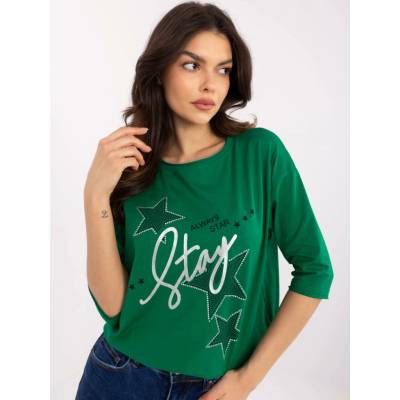 Blouse CLM-BZ-0016.84-green zelená Calimera