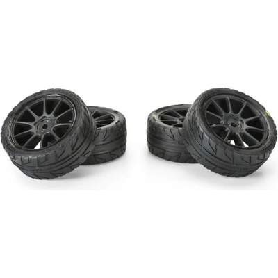 Pro-Line колело 1: 14 с гума Vector, черен диск Velocity H12mm (4): Typhon Grom