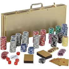 GamesPlanet Poker set Gold Edition, 500 laser