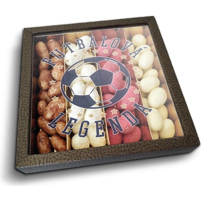 Sablio Mandle v čokoláde Futbalová legenda 4 x 80 g