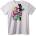 NOONEBRAND Тениска Anime Момиче с китара - S, White