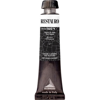 Maimeri Varnish Restauro Боя за реставрация Zinc White 020 20 ml 1 бр (M3302020)