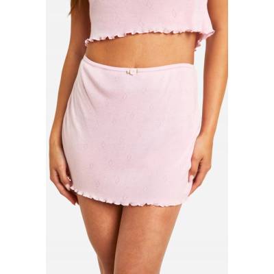 Boohoo mini sukňa rovného strihu