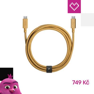 Native Union BELT-PRO2-KFT-NP USB-C – USB-C, 4M