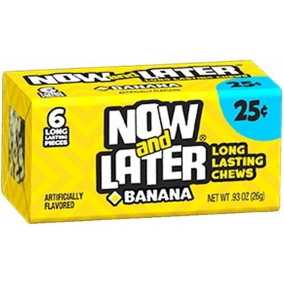 Now and Later Banana Žuvačky 26g