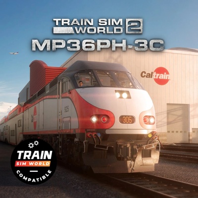 Dovetail Games Train Sim World 2 Caltrain MP36PH-3C Baby Bullet Loco Add-On (PC)