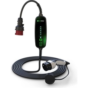EcoVolter II смарт преносим Wallbox 22kW, 3x32A, кабел 6, 5 м APP (BT), тип 2 (EcoVolter II 3x32A-6,5 m (Offline))